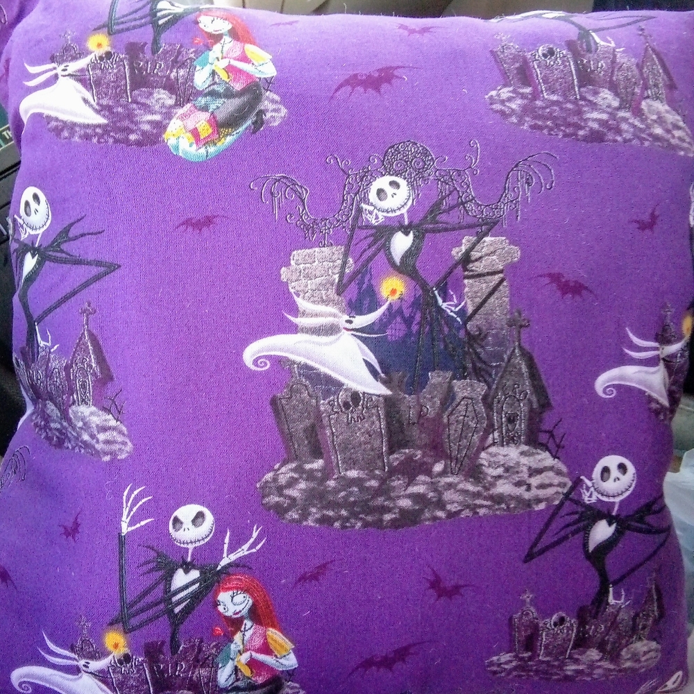 New Nightmare Before Christmas Pillow